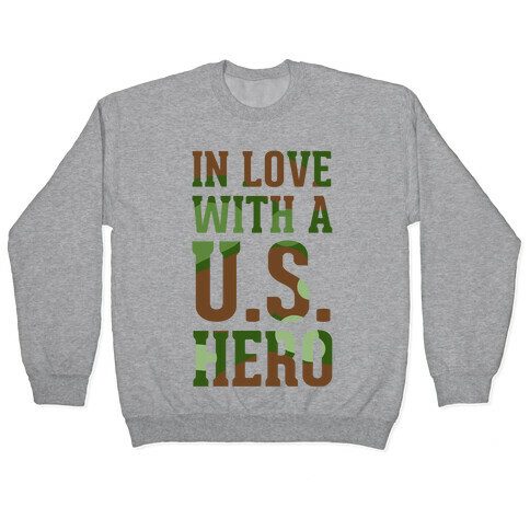 In Love With a U.S. Hero Pullover