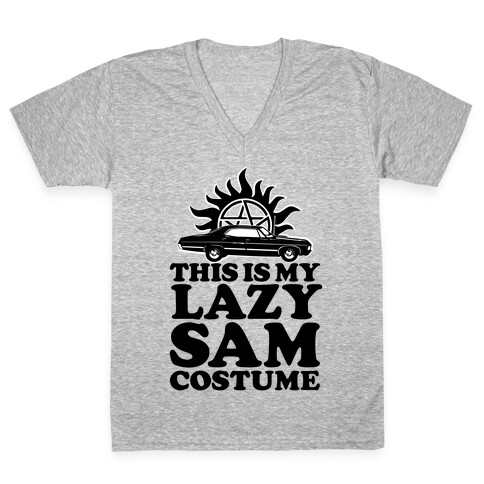 Lazy Sam Costume V-Neck Tee Shirt