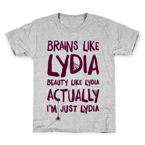 Beetlejuice Actually I'm Just Lydia Kids T-Shirt