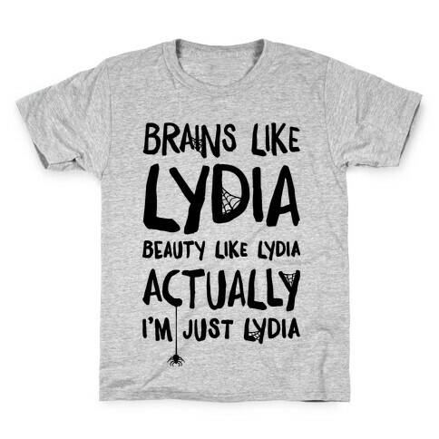 Beetlejuice Actually I'm Just Lydia Kids T-Shirt