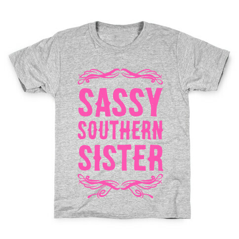 Sassy Southern Sister Kids T-Shirt