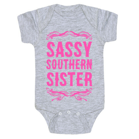 Sassy Southern Sister Baby One-Piece