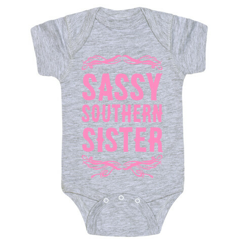 Sassy Southern Sister Baby One-Piece