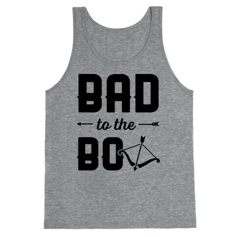 Bad To The Bow Tank Top