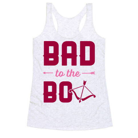 Bad To The Bow Racerback Tank Top
