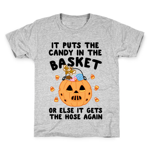 It Puts The Candy In The Basket Kids T-Shirt