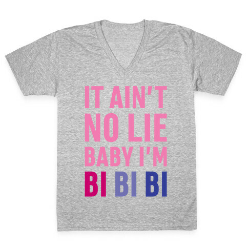 Baby I'm BI BI BI V-Neck Tee Shirt