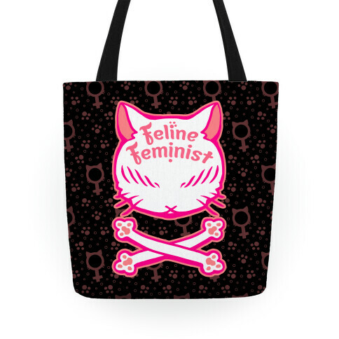 Feline Feminist Tote