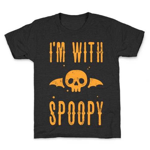 I'm With Spoopy Kids T-Shirt