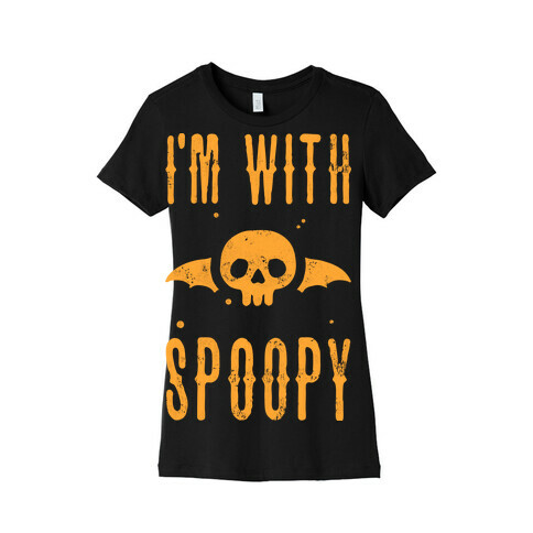 I'm With Spoopy Womens T-Shirt