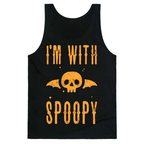 I'm With Spoopy Tank Top