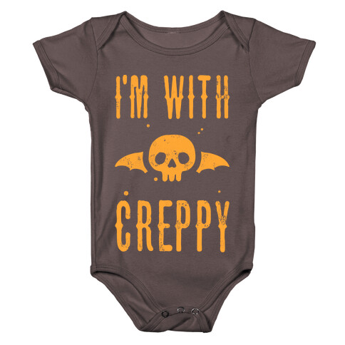 I'm With Creppy Baby One-Piece