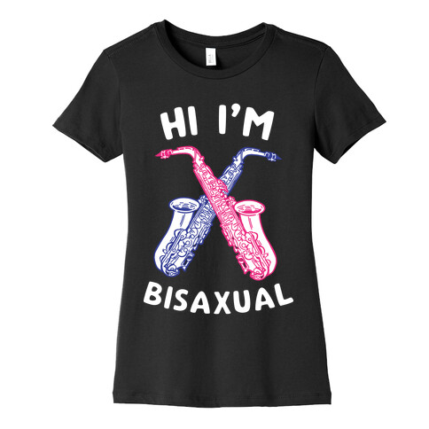 Hi I'm Bisaxual Womens T-Shirt