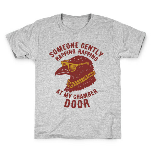 Someone Gently Rapping At My Door Kids T-Shirt