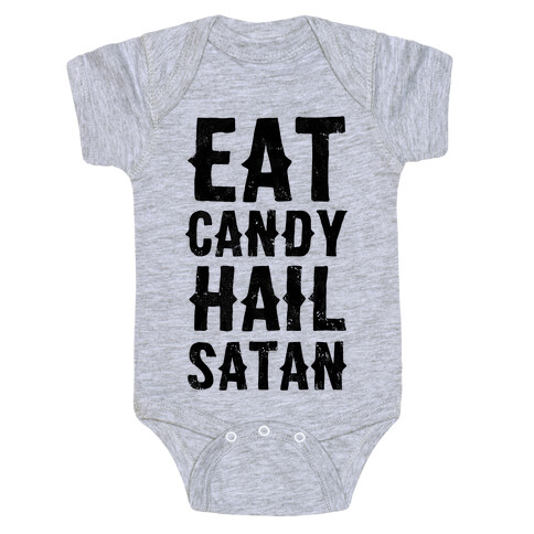 Eat Candy Hail Satan Baby One-Piece