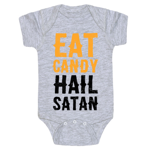 Eat Candy Hail Satan Baby One-Piece