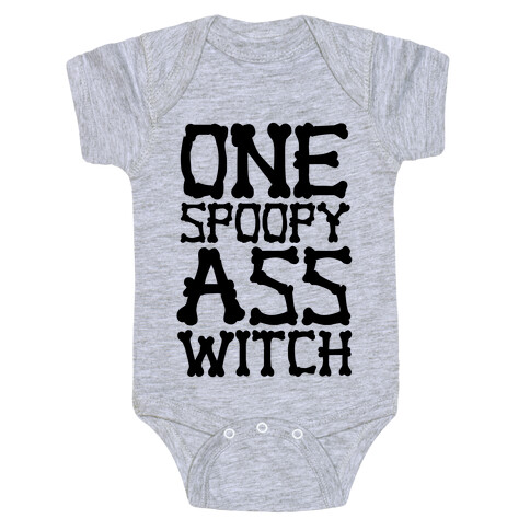 One Spoopy Ass Witch Baby One-Piece
