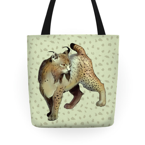 Wild Cat Lynx Tote