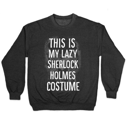 Lazy Sherlock Holmes Costume Pullover