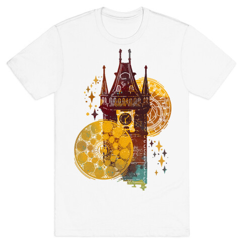 Prague Astronomical Clock T-Shirt