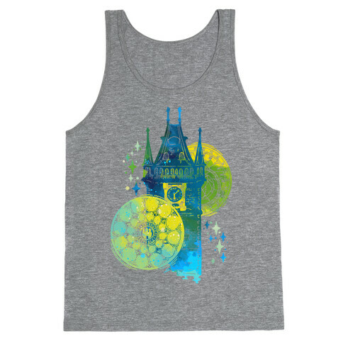 Prague Astronomical Clock Tank Top