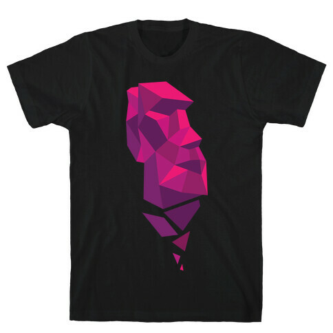 Fractal Moai Head T-Shirt