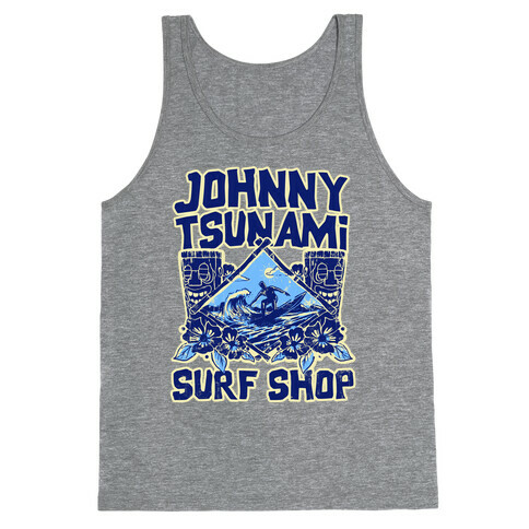 Johnny Tsunami Surf Shop Tank Top