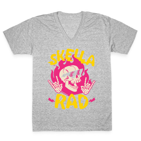 Skella Rad V-Neck Tee Shirt