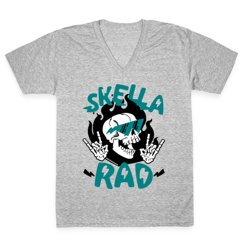 Skella Rad V-Neck Tee Shirt