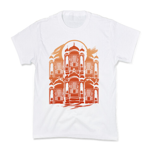 Hawa Mahal Palace Of The Winds Kids T-Shirt