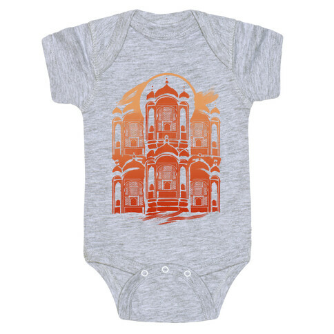 Hawa Mahal Palace Of The Winds Baby One-Piece