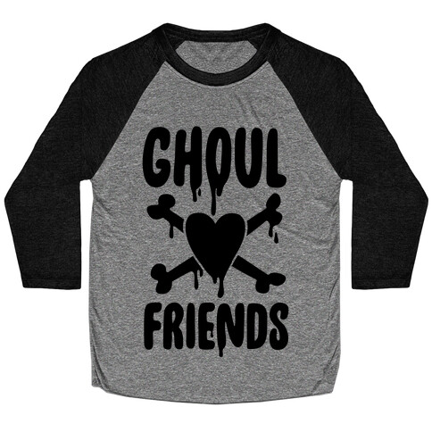 Ghoul Friends Baseball Tee