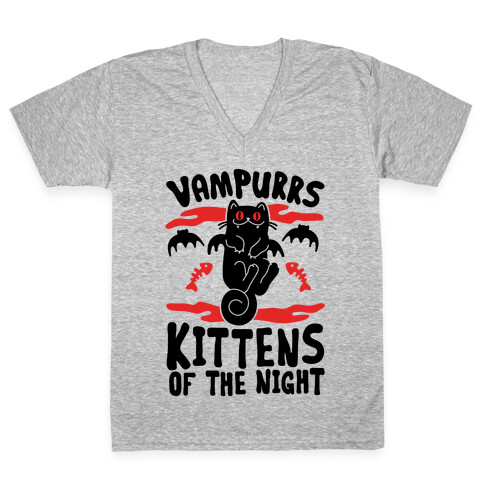 Vampurrs V-Neck Tee Shirt