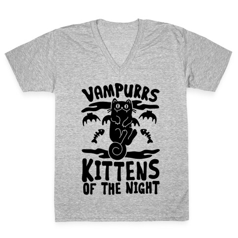 Vampurrs V-Neck Tee Shirt