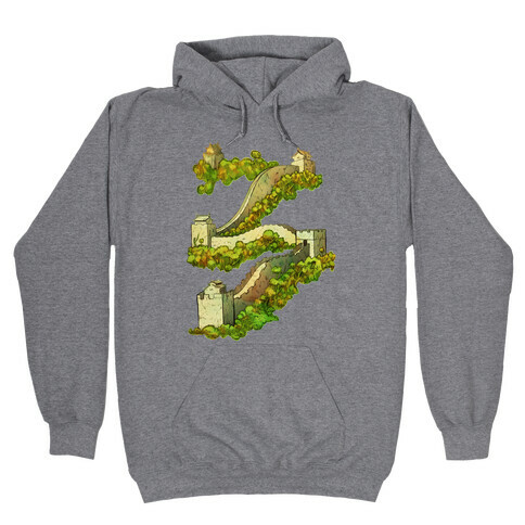 Great Wall Of China Travel Hooded Sweatshirt