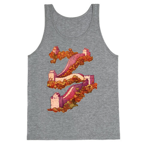 Great Wall Of China Travel Tank Top