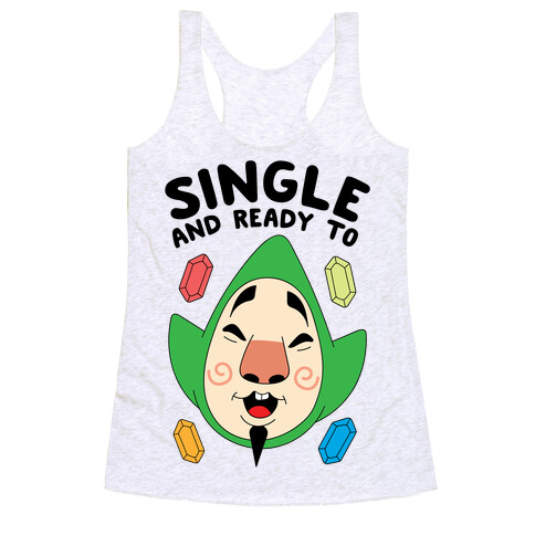 Single And Ready To Tingle Racerback Tank Top