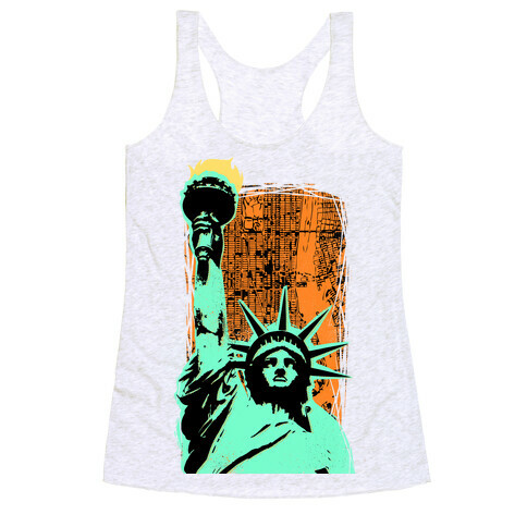 Liberty in the City Racerback Tank Top