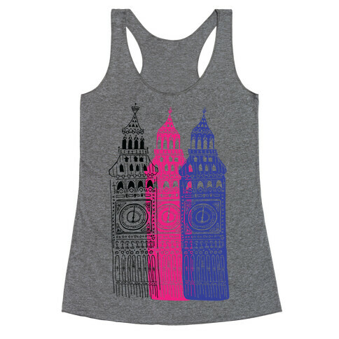 London's Big Bens Racerback Tank Top