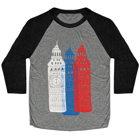 London's Big Bens Baseball Tee