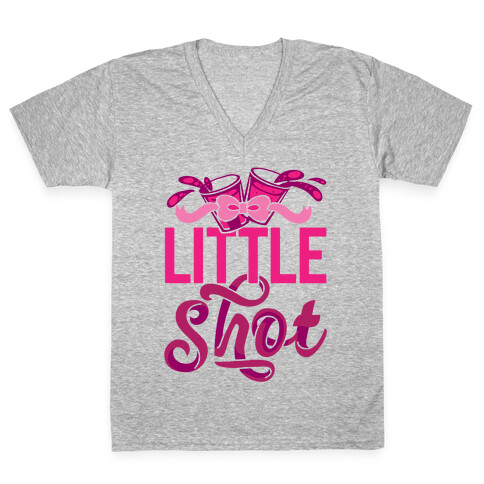 Little Shot (Sorority) V-Neck Tee Shirt