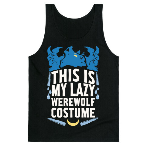 This Is My Lazy Werewolf Costume Tank Top