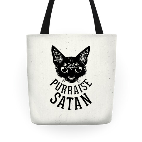 Purraise Satan Tote