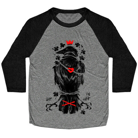 Bird In Love Baseball Tee