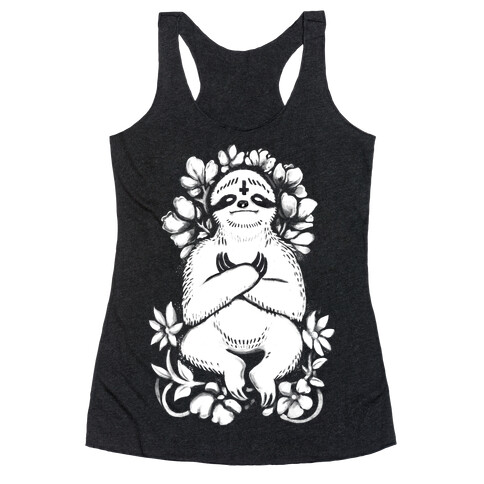 Sinful Sloth Racerback Tank Top