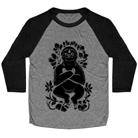 Sinful Sloth Baseball Tee