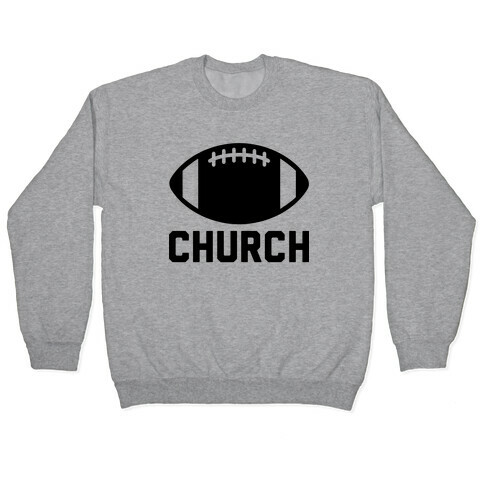 Football Church Pullover