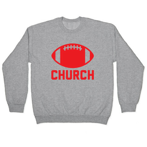 Football Church Pullover