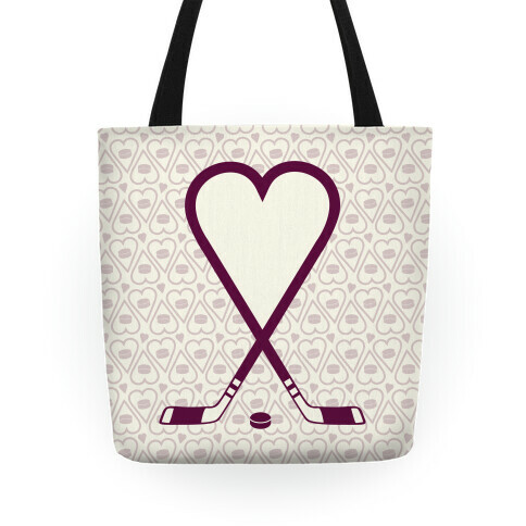 Hockey Love Tote