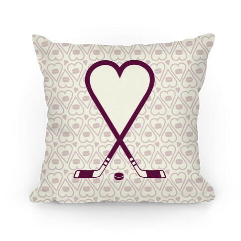 Hockey Love Pillow